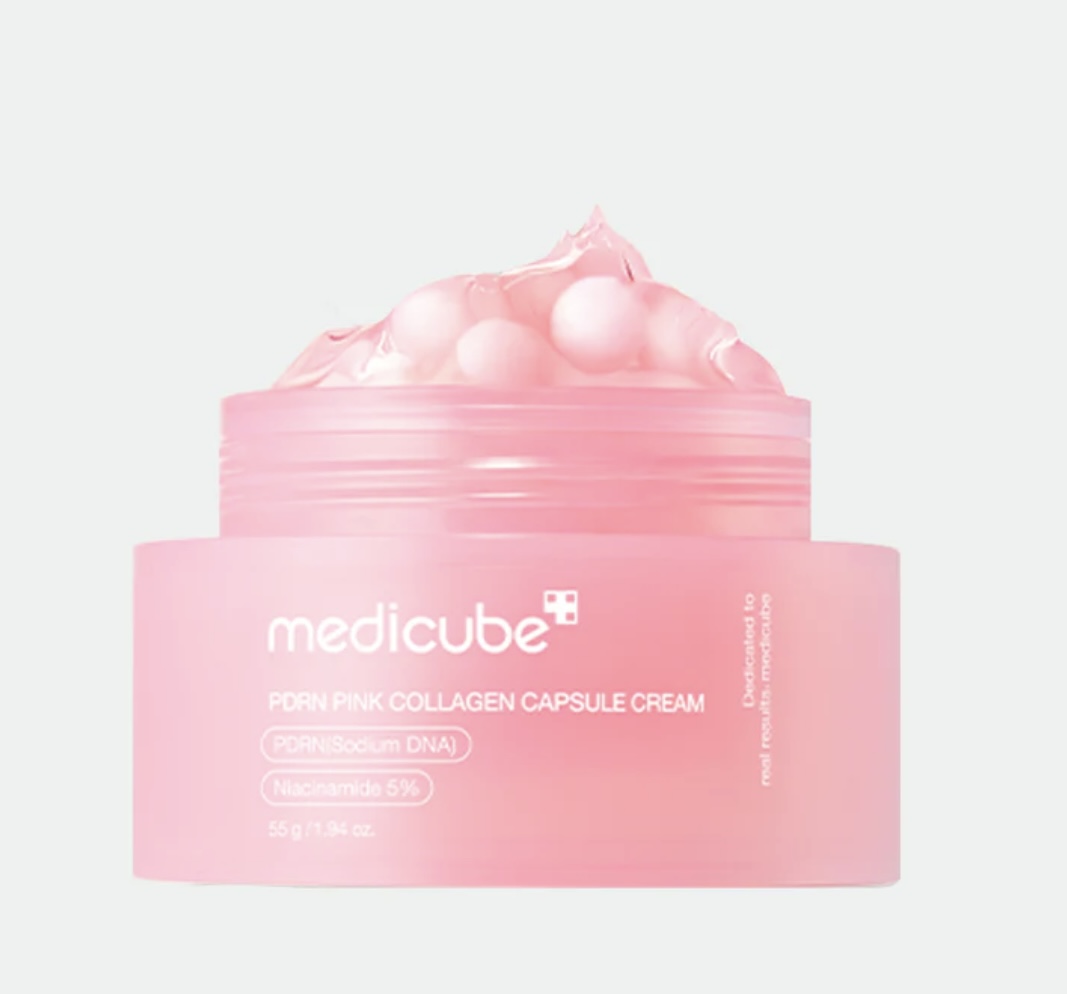 Crema hidratante de colágeno, niacinamida y PDRN de salmón Medicube