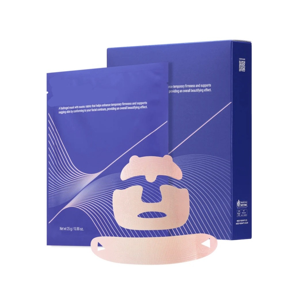 Mascarilla tensora e hidratante de hydrogel