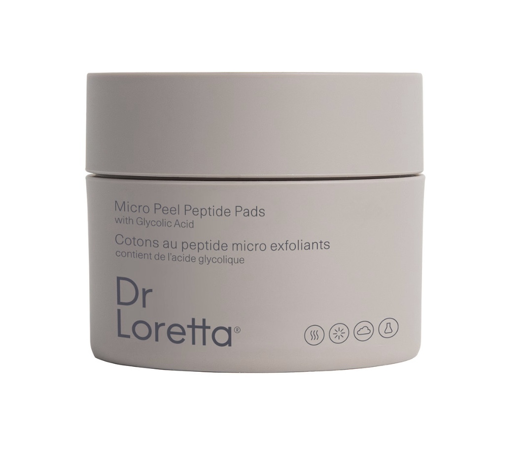 Almohadillas exfoliantes con péptidos Dr. Loretta